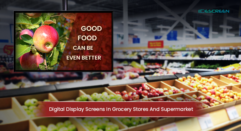 You are currently viewing Digital Display Screens In Grocery Stores And Supermarket!